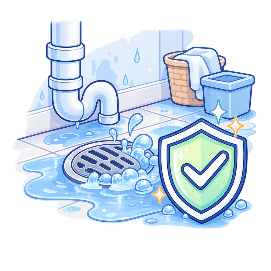 Sewer or Drain Backup Water backup coverage for a backed-up sewer or drain