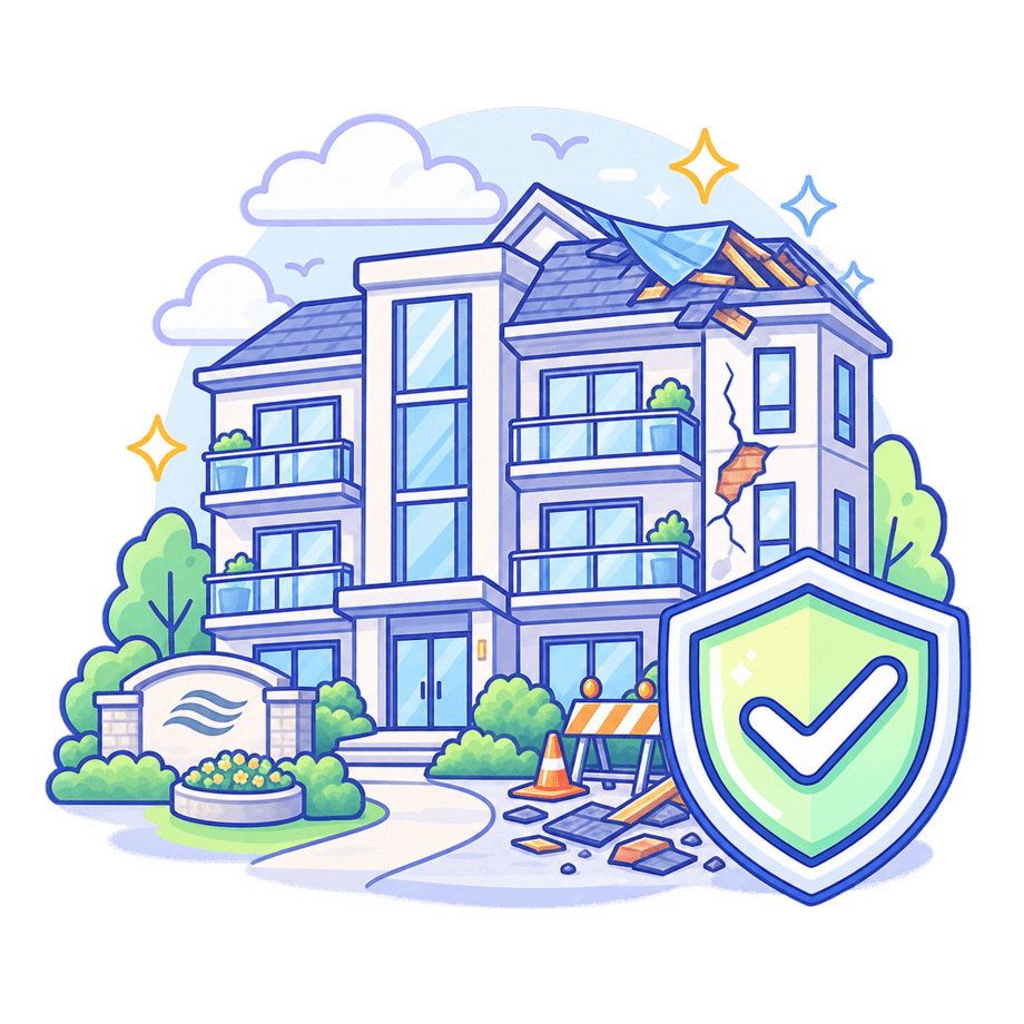 Shared Property Damage Assessment Loss assessment coverage for damage to shared condo property